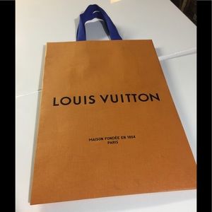 Authentic Louis Vuitton paper bag